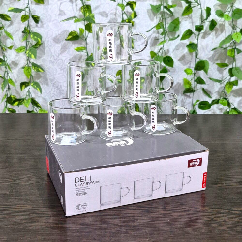 شات پیرکس گرد ۱۳۰ میل مارک دلی → Deli Brand Round Pyrex Shot Glass (130ml)