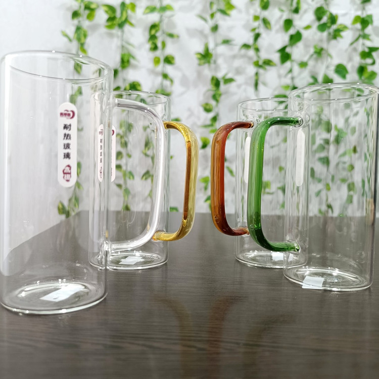 لیوان اسموتی پیرکس گرد ۳۸۰ میل برند دلی → Deli Brand Round Pyrex Smoothie Glass (380ml)