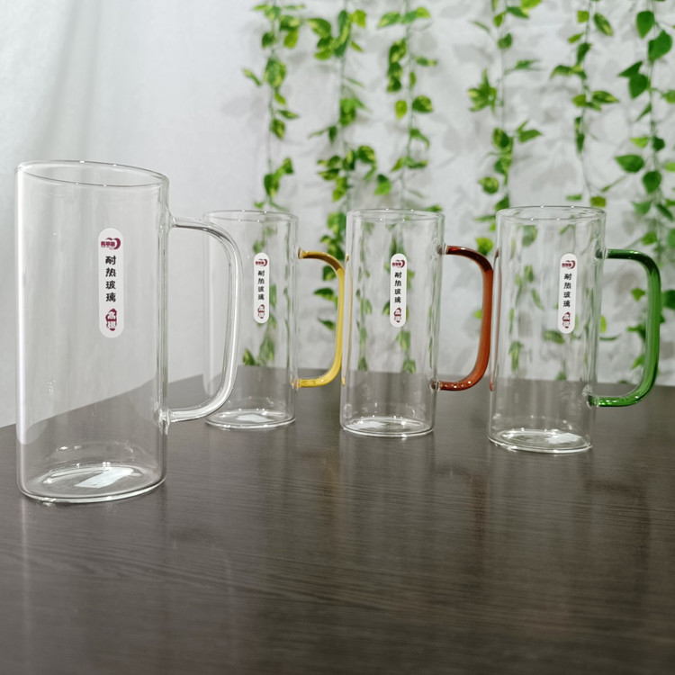 لیوان اسموتی پیرکس گرد ۳۸۰ میل برند دلی → Deli Brand Round Pyrex Smoothie Glass (380ml)