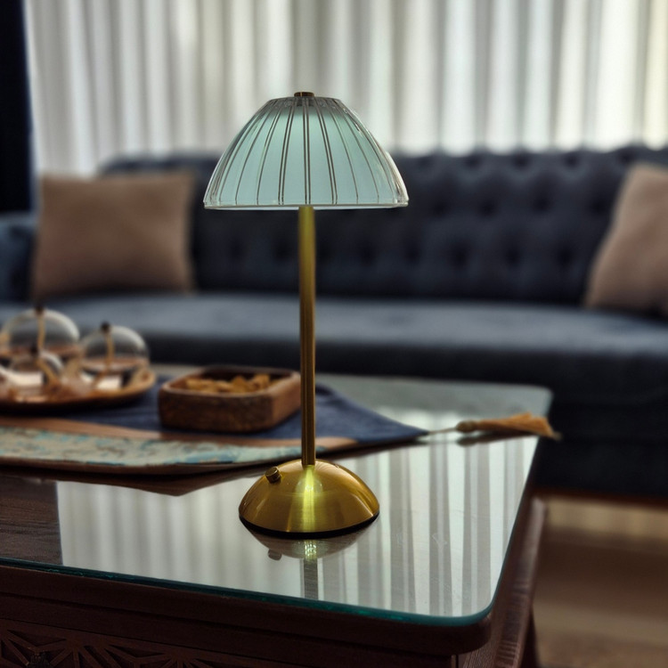 آباژور مدل چتری Umbrella‑style Table Lamp