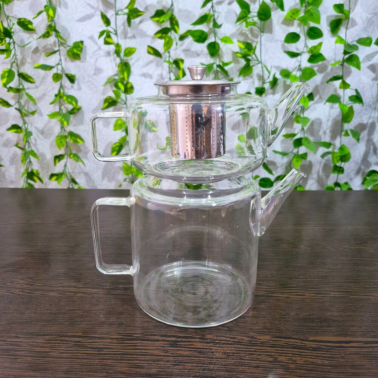 کتری و قوری پیرکس برند آیمار (IMAR) IMAR Brand Pyrex Kettle and Teapot
