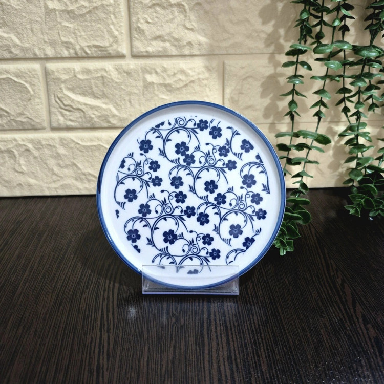 کیک خوری پاشاهوم ( طرح گل آبی ) → Pashahome Cake Stand (Blue Floral Design)