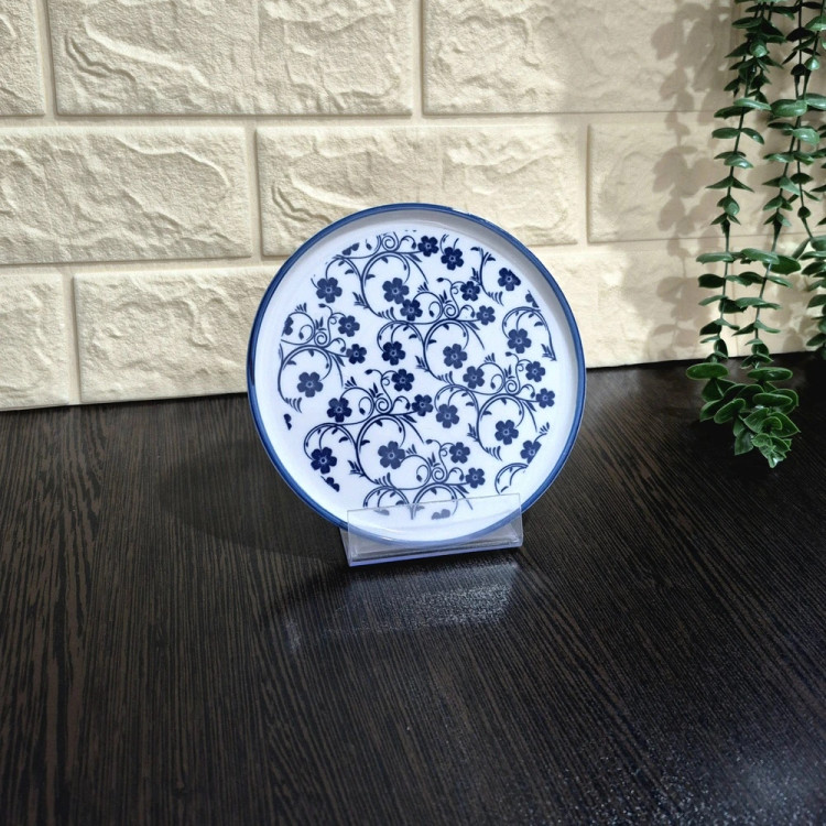 کیک خوری پاشاهوم ( طرح گل آبی ) → Pashahome Cake Stand (Blue Floral Design)