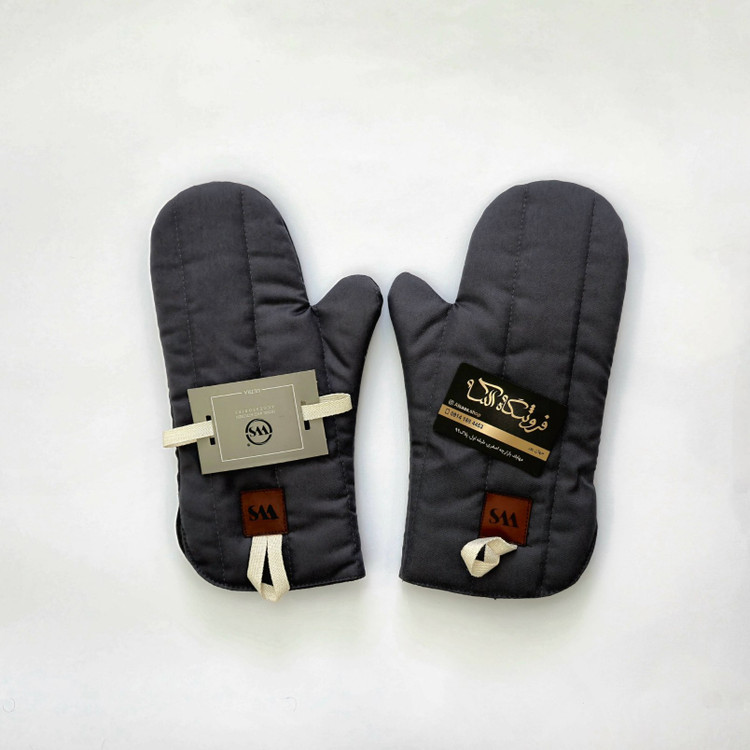 دستکش فر جفتی مدل اولترا برند WS WS brand, Ultra model, pair of oven mitts