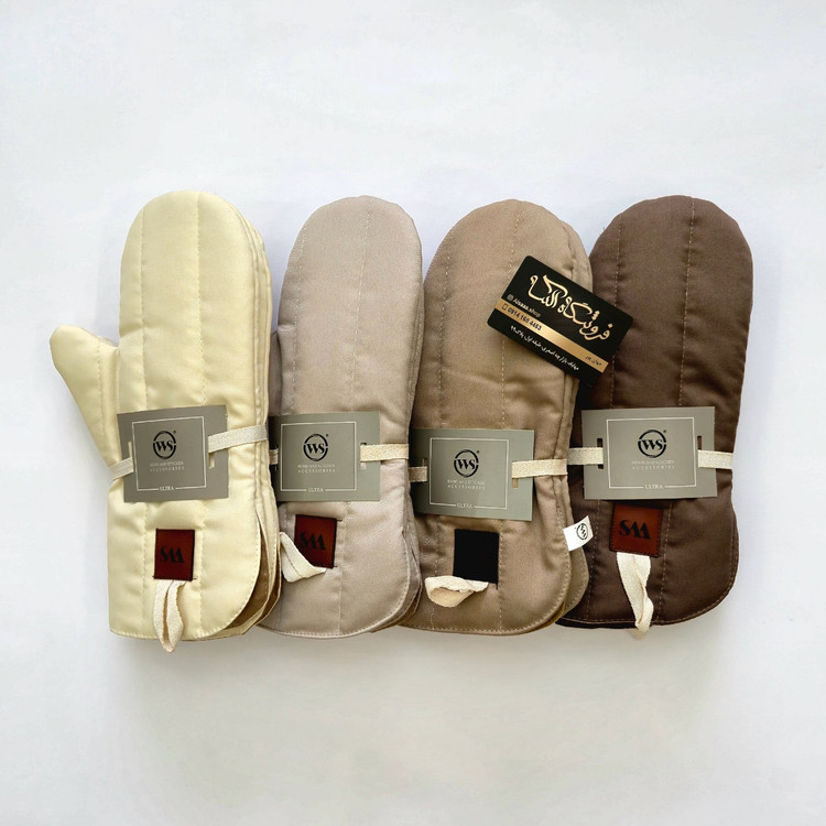 دستکش فر جفتی مدل اولترا برند WS WS brand, Ultra model, pair of oven mitts