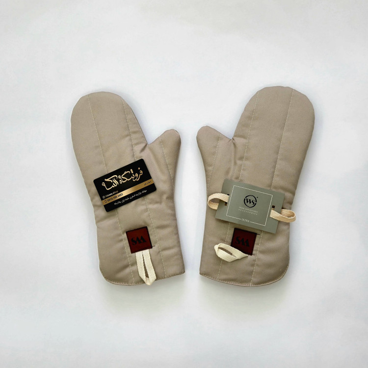 دستکش فر جفتی مدل اولترا برند WS WS brand, Ultra model, pair of oven mitts
