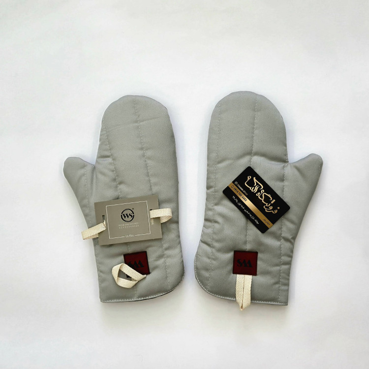 دستکش فر جفتی مدل اولترا برند WS WS brand, Ultra model, pair of oven mitts