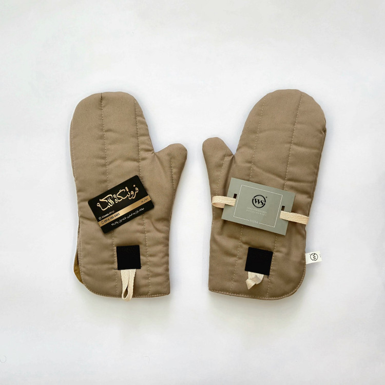 دستکش فر جفتی مدل اولترا برند WS WS brand, Ultra model, pair of oven mitts