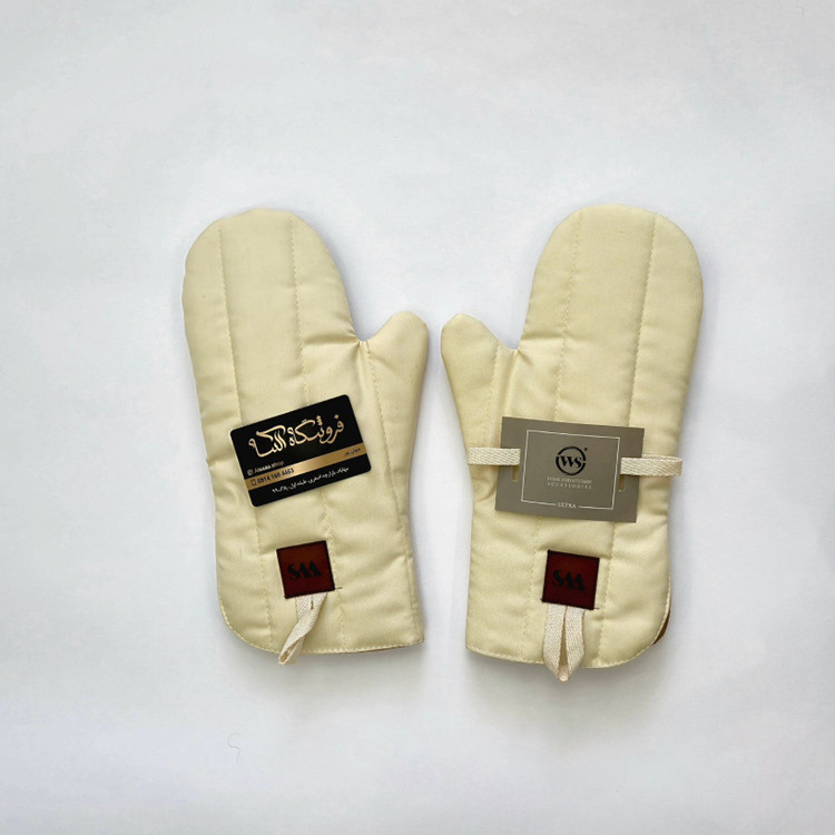 دستکش فر جفتی مدل اولترا برند WS WS brand, Ultra model, pair of oven mitts
