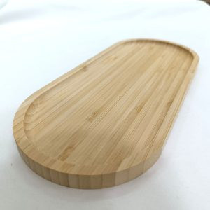 رولتخوری بیضی تمام بامبو → Full Bamboo Oval Roll‑Serving Plate