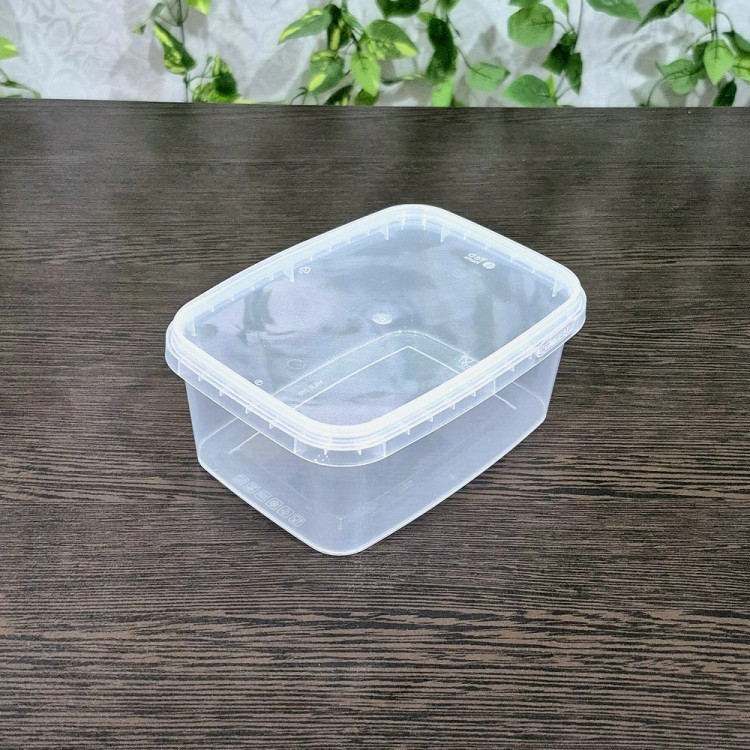 ظروف فریزری طب پلاستیک حجم ۷۶۰ میل (پک ۱۰ عددی) Tab Plastic Freezer Containers 760ml (10 pcs pack)