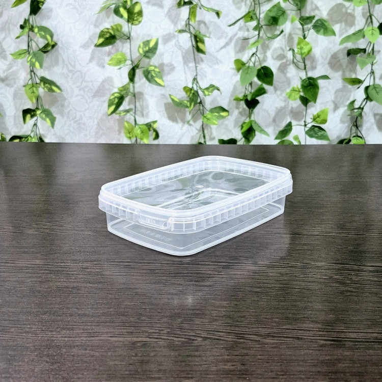 ظروف فریزری طب پلاستیک حجم ۷۰۰ میل (پک ۱۰ عددی) Tab Plastic Freezer Containers 700ml (10 pcs pack)