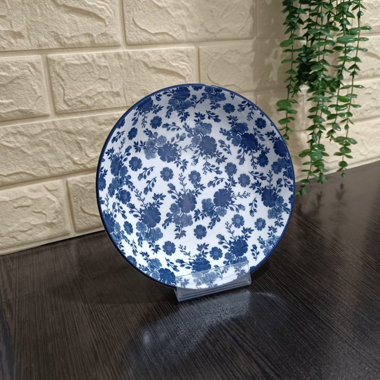 خورشت خوری پاشاهوم ( طرح گل آبی ۲۰۲۵ ) → Pashahome Stew Bowl (Blue Floral Design 2025)