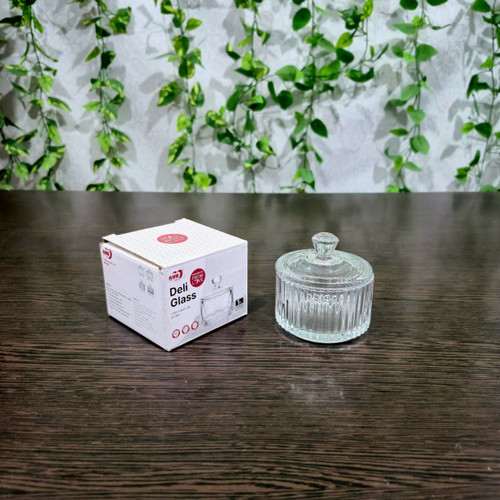 قندان نقلی مدل راه راه برند دلی → Deli Striped Small Sugar Bowl