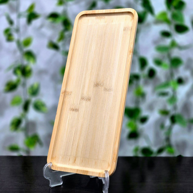 رولت خوری تمام بامبو مستطیلی → Rectangular All‑Bamboo Roulade/Serving Tray