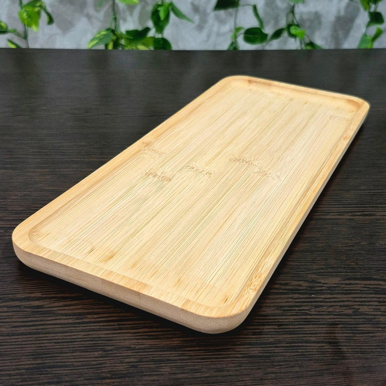 رولت خوری تمام بامبو مستطیلی → Rectangular All‑Bamboo Roulade/Serving Tray
