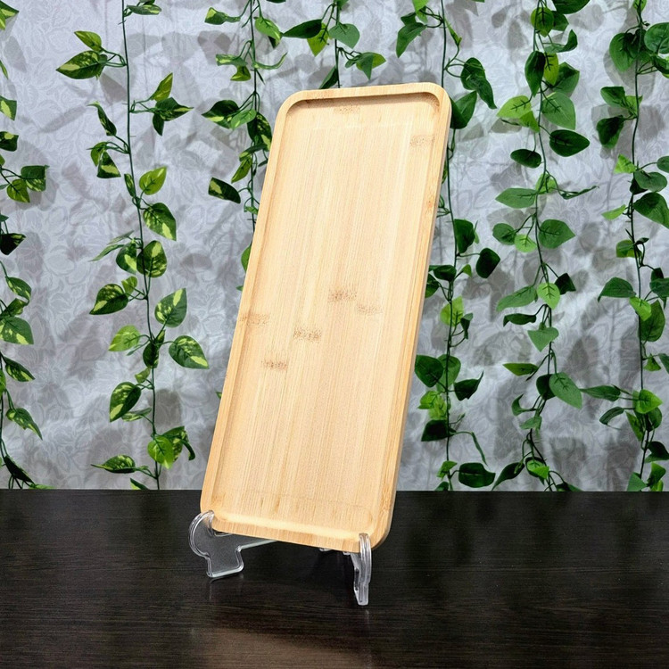 رولت خوری تمام بامبو مستطیلی → Rectangular All‑Bamboo Roulade/Serving Tray