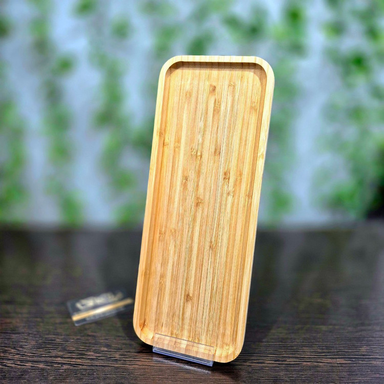 رولت خوری تمام بامبو مستطیلی → Rectangular All‑Bamboo Roulade/Serving Tray