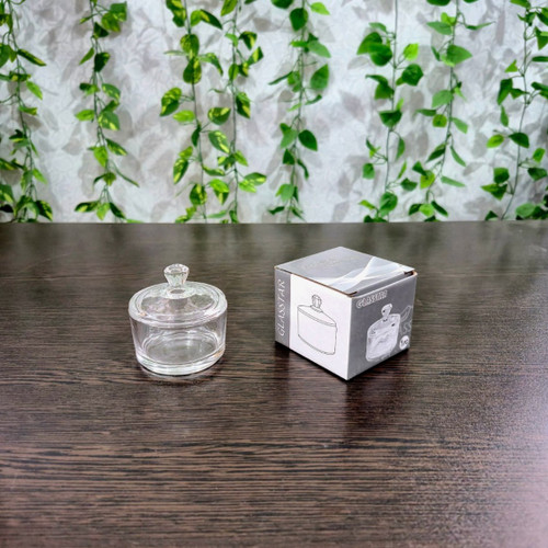 **قندان نقلی بلور مدل ساده** - Small crystal sugar bowl, simple design