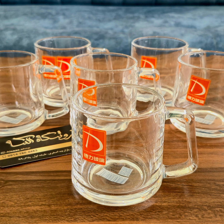 Simple Crystal Cup Model 170 ml, Deli Brand فنجان بلور مدل ساده ۱۷۰ میلی لیتر برند دلی