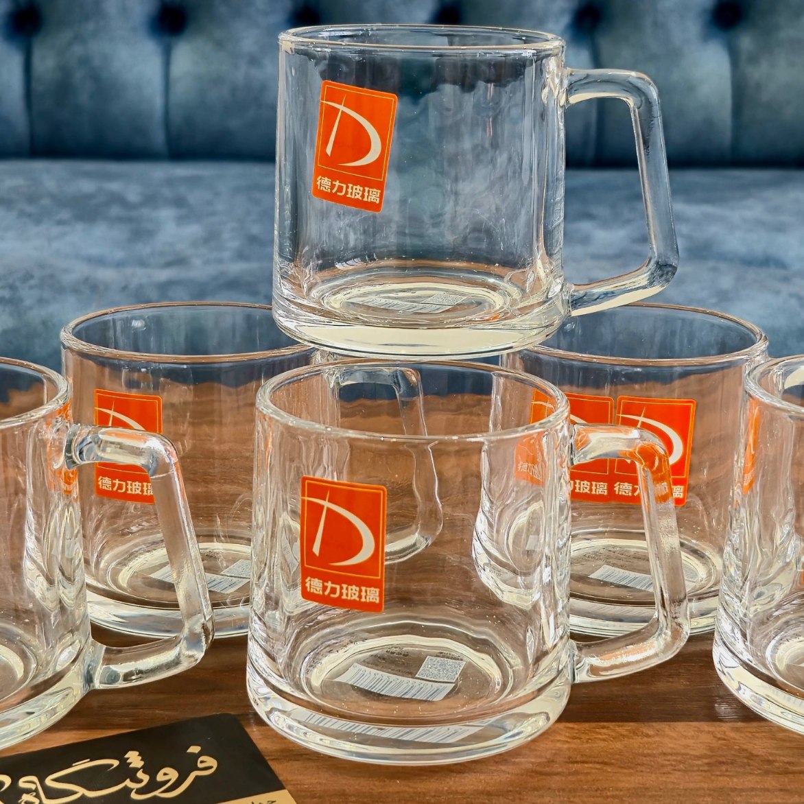 Simple Crystal Cup Model 170 ml, Deli Brand فنجان بلور مدل ساده ۱۷۰ میلی لیتر برند دلی