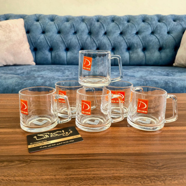 Simple Crystal Cup Model 170 ml, Deli Brand فنجان بلور مدل ساده ۱۷۰ میلی لیتر برند دلی