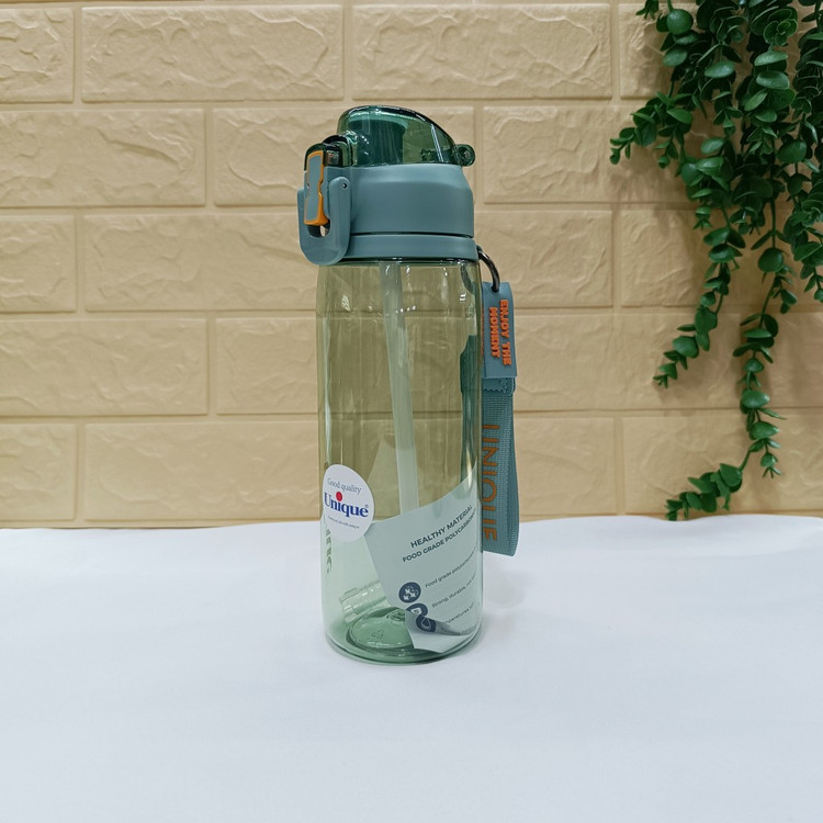 Plastic Water Bottle (Flask) 880ml Matte Model by Unique, Code 1952 بطری ( قمقمه ) آب پلاستیکی ۸۸۰ میل مدل مات برند یونیک کد ۱۹۵۲