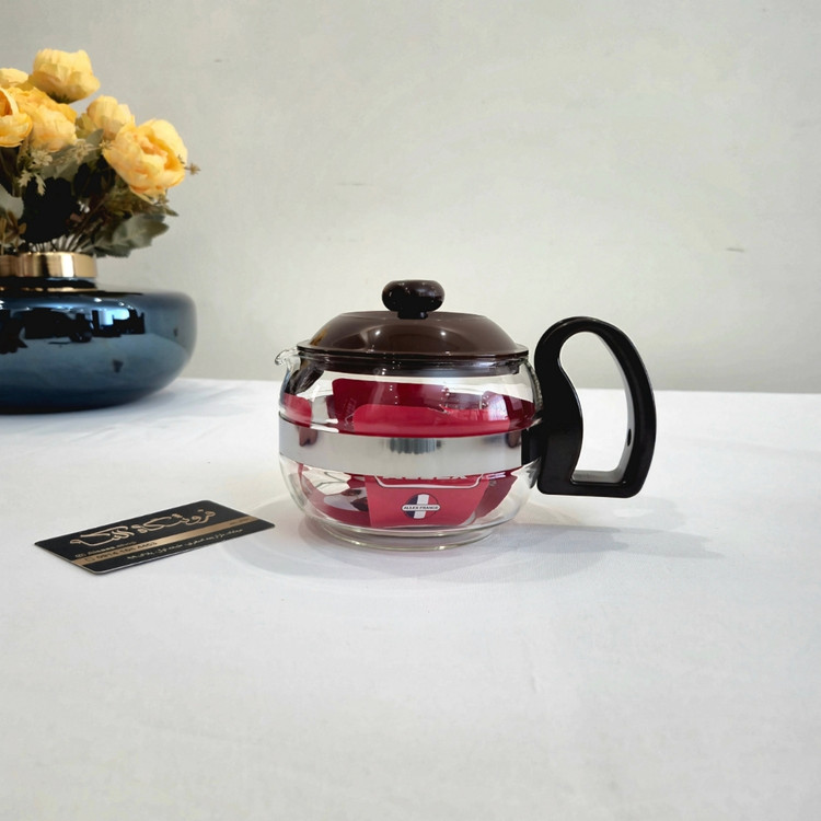 Alex Pyrex Teapot 1/2 Liter Old Design قوری پیرکس الکس حجم ۱/۲ لیتر طرح قدیم