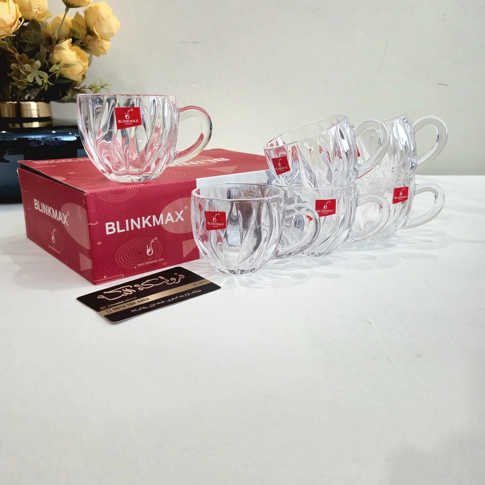 فنجان مدل بامبو از برند بلینک مکسBamboo-style cup from Blink Max