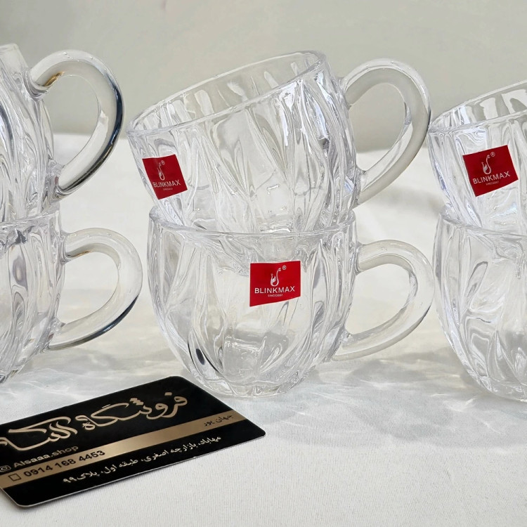 فنجان مدل بامبو از برند بلینک مکسBamboo-style cup from Blink Max
