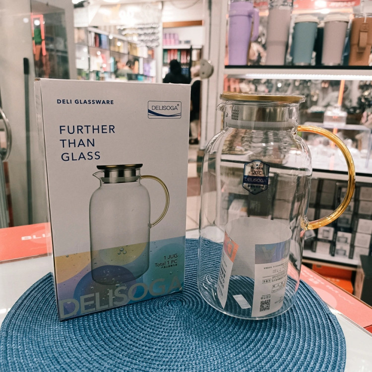 پارچ پیرکس تک برند دلی سوگا حجم 2/5 لیتر